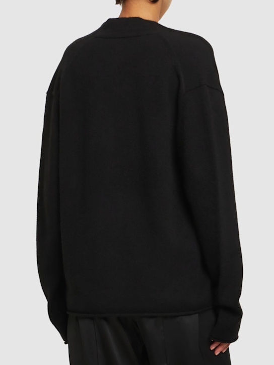 Guest In Residence: Everywear knit cardigan - Black - women_2 | Luisa Via Roma