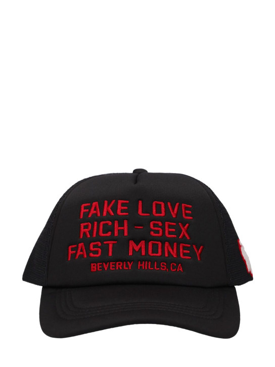 Fake love cotton hat - Homme + Femme La - Men | Luisaviaroma