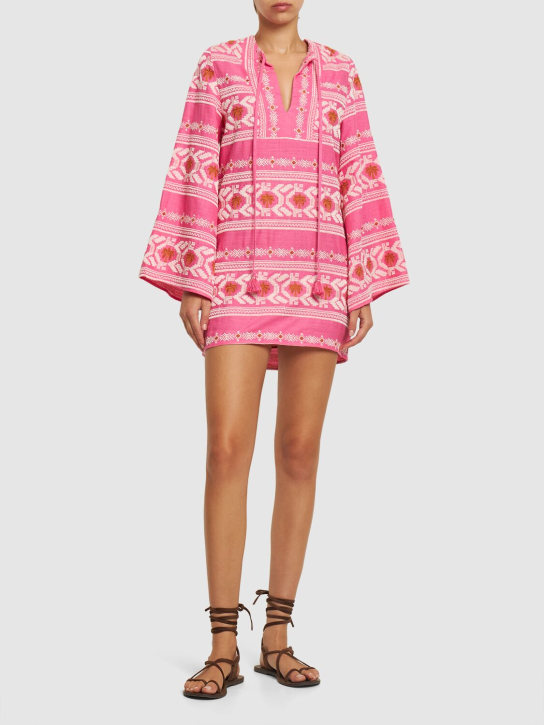 Johanna Ortiz: Minikleid aus Viskosemischung „Apurimac“ - Bunt - women_1 | Luisa Via Roma