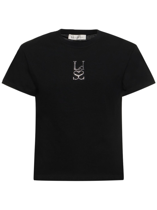 Crystal logo cotton t-shirt - Ludovic De Saint Sernin - Men