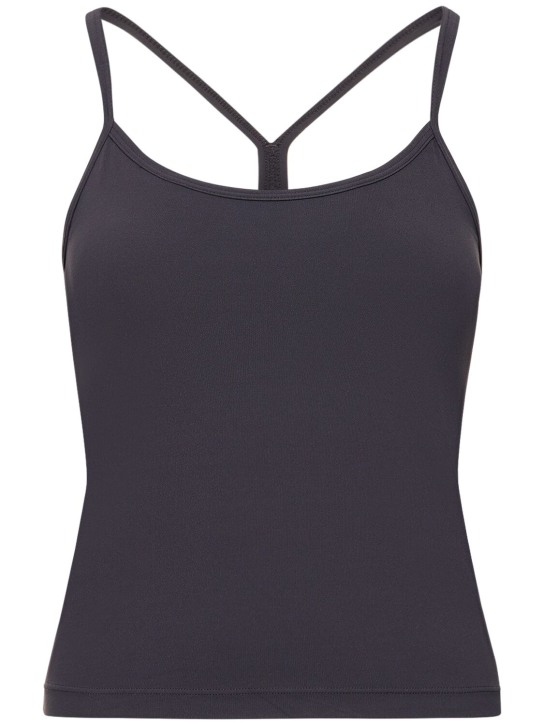 Splits59: Airweight stretch tech tank top - Black - women_0 | Luisa Via Roma