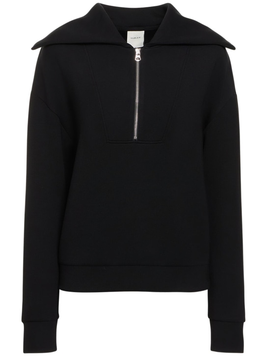 Varley: Yates half-zip sweatshirt - women_0 | Luisa Via Roma