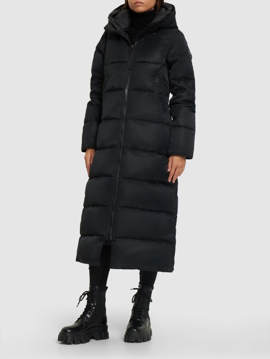 Canada Goose: Parka imbottito Mystique - Nero - women_1 | Luisa Via Roma