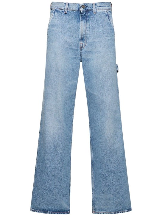 Made In Tomboy: Ko-Work-Jeans mit weitem Bein - Blau - women_0 | Luisa Via Roma