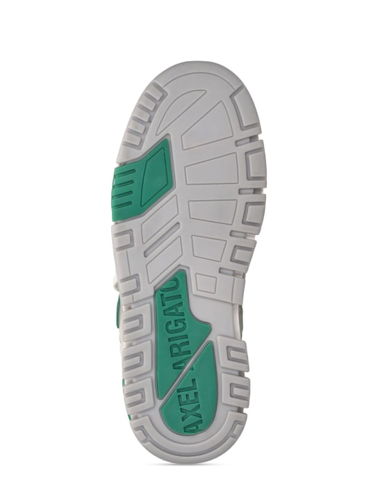 Axel Arigato: Astro sneakers - White/Green - men_4 | Luisa Via Roma