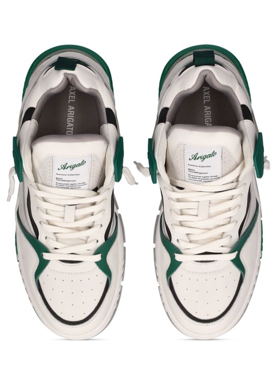 Axel Arigato: Astro sneakers - White/Green - men_5 | Luisa Via Roma