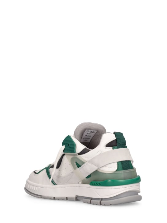 Axel Arigato: Astro sneakers - White/Green - men_3 | Luisa Via Roma