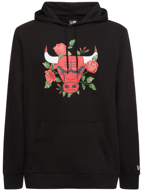 New Era: Chicago Bulls NBA floral graphic hoodie - men_0 | Luisa Via Roma