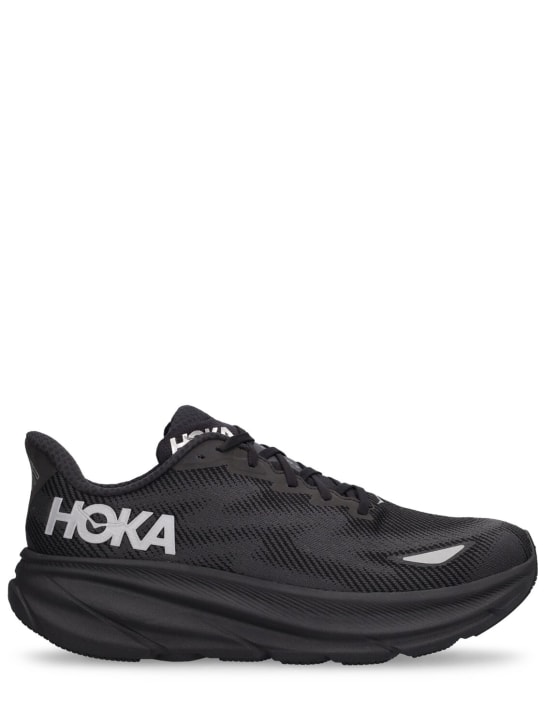 Hoka: Clifton 9 GTX sneakers - Black / Black - men_0 | Luisa Via Roma