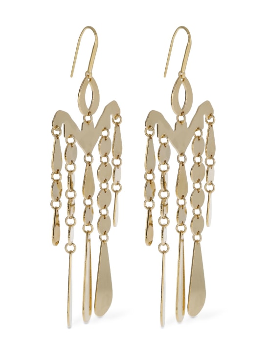 Isabel Marant: Malina drop earrings - Gold - women_1 | Luisa Via Roma