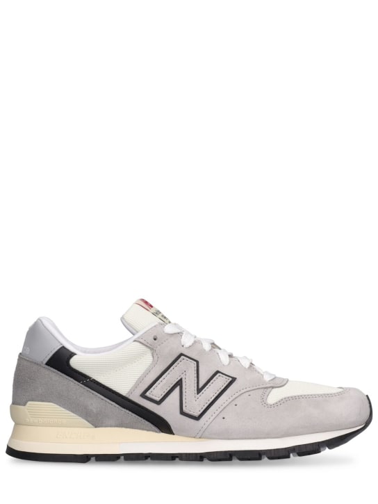 New Balance: 996 Made in USA sneakers - Grey - men_0 | Luisa Via Roma