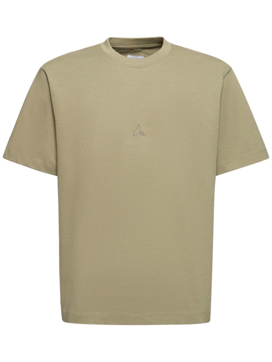 Roa: T-shirt in cotone - Silver Sage - men_0 | Luisa Via Roma