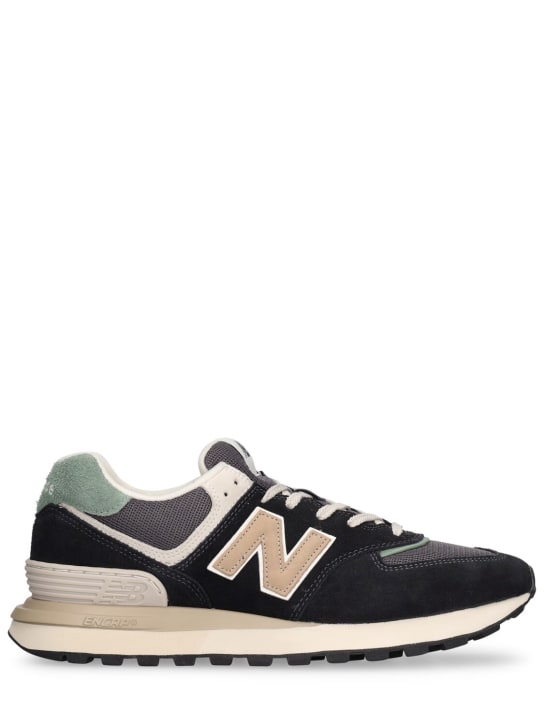 New Balance: Sneakers 574L - Negro - men_0 | Luisa Via Roma