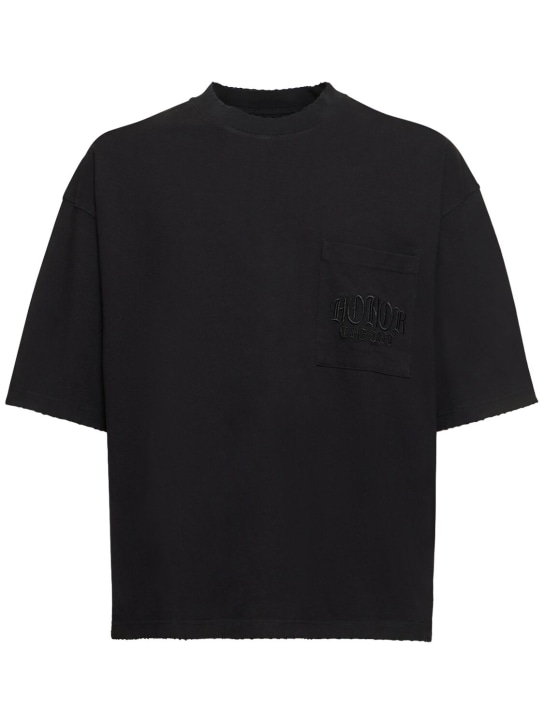 Embroidered pocket t-shirt