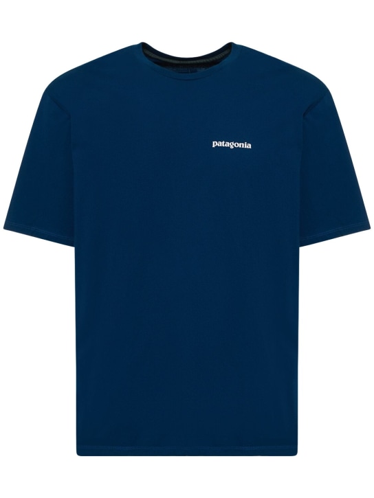 Patagonia navy t store shirt