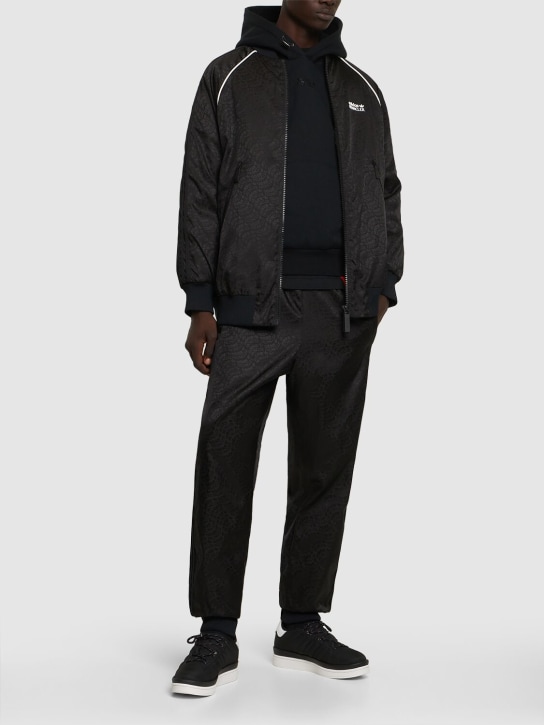 Moncler Genius: Moncler x adidas Seelos down jacket - Black - men_1 | Luisa Via Roma