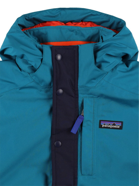 Patagonia: Recycled nylon snow jacket - Blue/Navy - kids-boys_1 | Luisa Via Roma