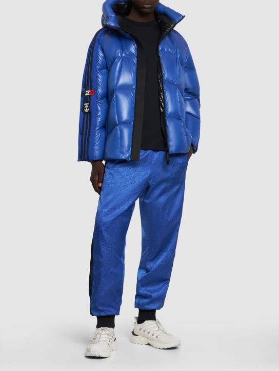 Moncler Genius: Moncler x adidas Beiser down jacket - Dark Blue - men_1 | Luisa Via Roma