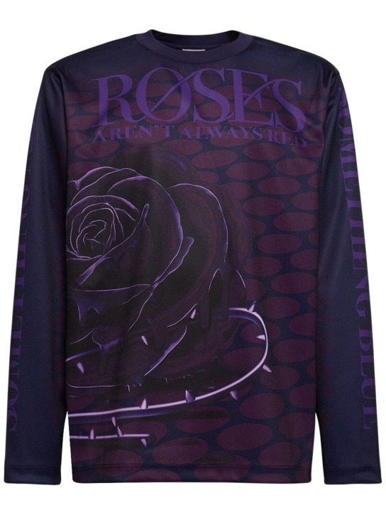 Burberry: Bedrucktes Sweatshirt „Rose“ - Thistle - men_0 | Luisa Via Roma