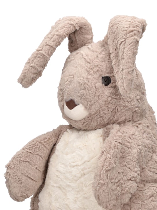 Brunello Cucinelli: Cuscino e porta pigiama Rabbit - Beige/Grigio - kids-girls_2 | Luisa Via Roma