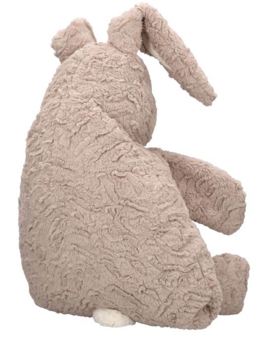 Brunello Cucinelli: Cuscino e porta pigiama Rabbit - Beige/Grigio - kids-girls_3 | Luisa Via Roma