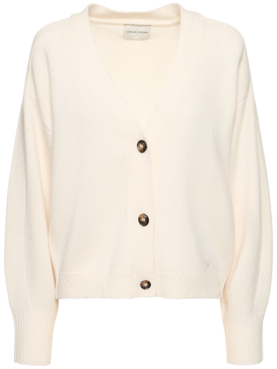 Loulou De Saison: Zanzibar wool & cashmere cardigan - women_0 | Luisa Via Roma