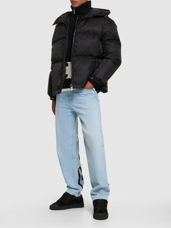 GCDS: Piumino con monogram - men_1 | Luisa Via Roma