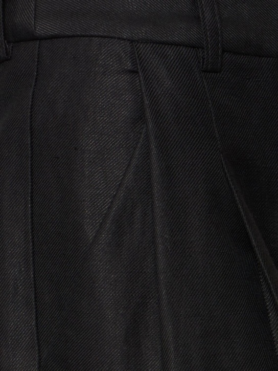 Loulou Studio: Idai cotton & linen pants - women_4 | Luisa Via Roma