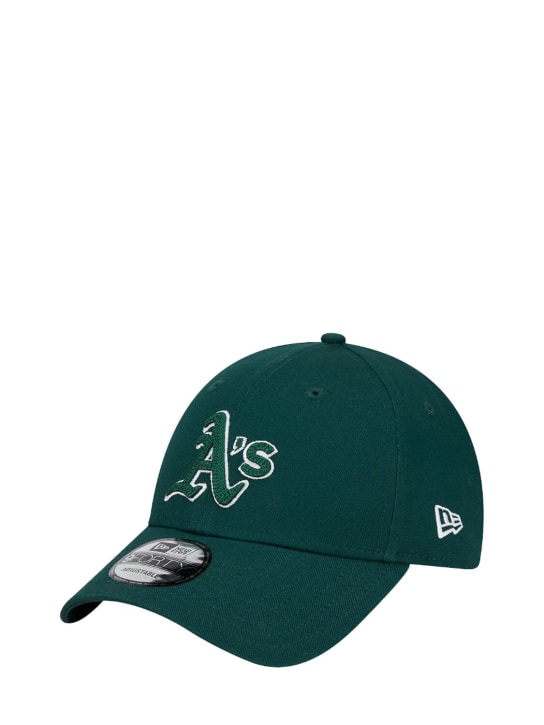 New Era: 9Forty New Traditions hat - Green/White - men_1 | Luisa Via Roma