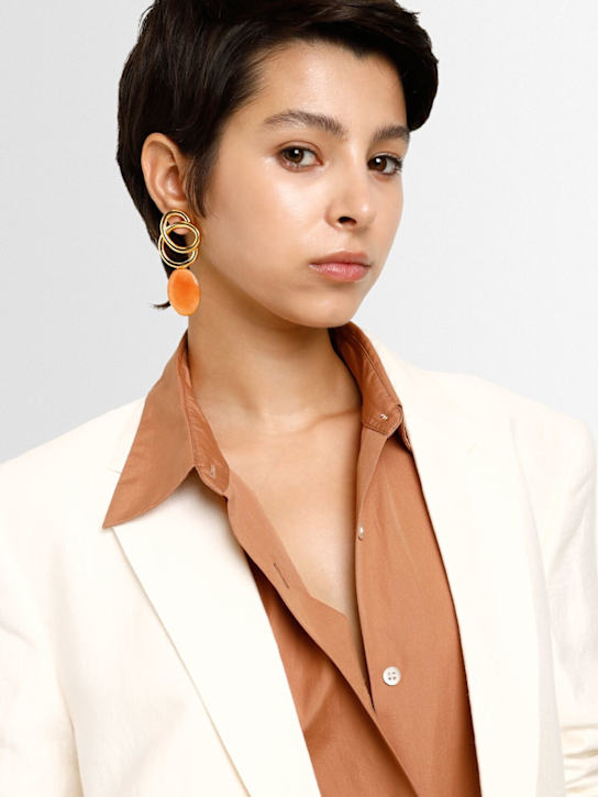 Sonia Icon stone earrings - Thumbnail 2