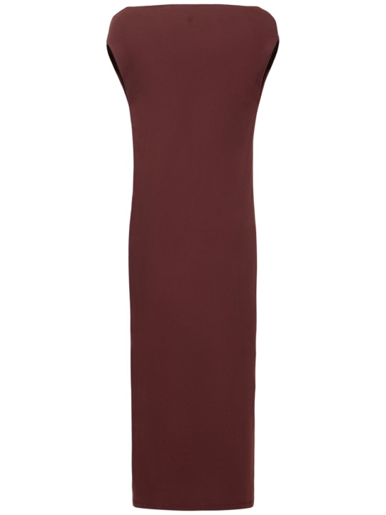 Loulou Studio: Martial cotton midi dress - women_3 | Luisa Via Roma