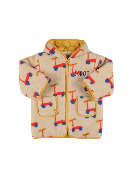 Jellymallow: Printed nylon puffer jacket - Multicolor - kids-boys_0 | Luisa Via Roma