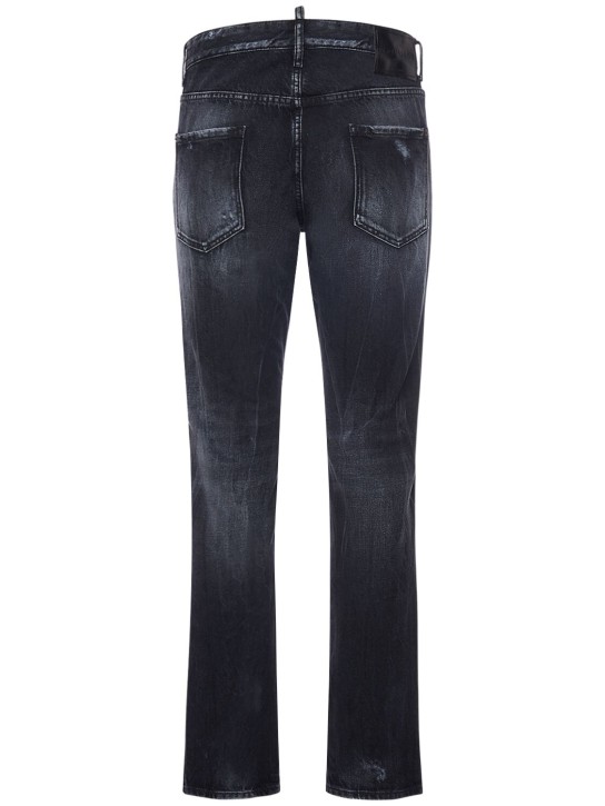 Dsquared2: Jeans Cool Guy in denim di cotone - men_5 | Luisa Via Roma