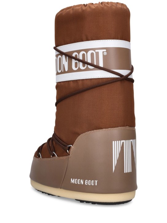 Moon Boot: Logo waterproof nylon Moon Boots - men_3 | Luisa Via Roma