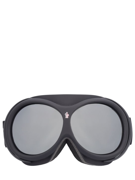 Moncler: Ski goggles - Black - men_0 | Luisa Via Roma