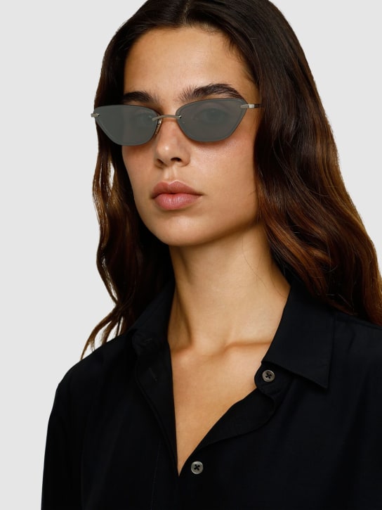 Zimmermann: Uptempo cat-eye metal sunglasses - women_1 | Luisa Via Roma