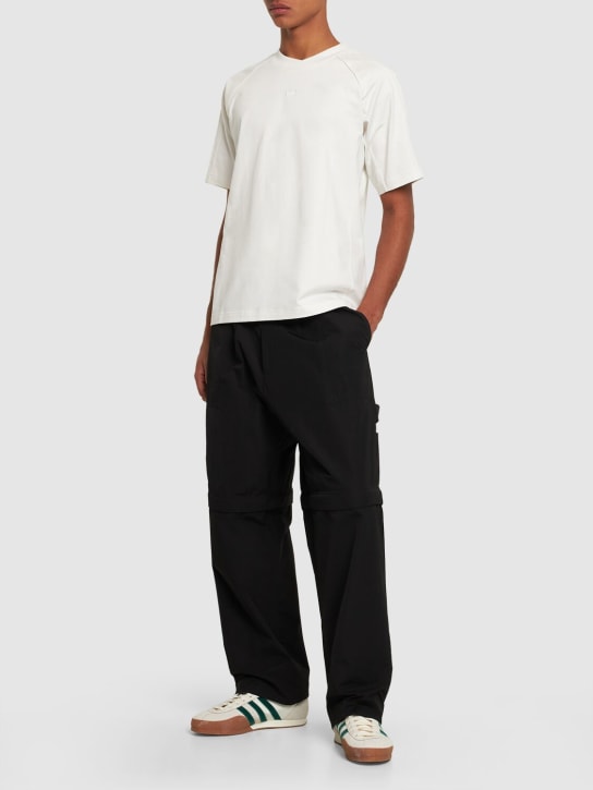 adidas Originals: Essentials cotton t-shirt - White - men_1 | Luisa Via Roma