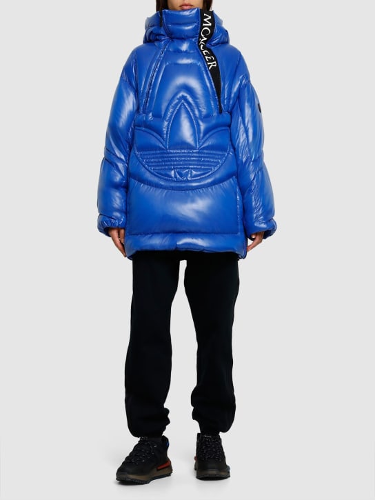 Moncler Genius: Moncler x adidas Chambery down jacket - Dark Blue - women_1 | Luisa Via Roma