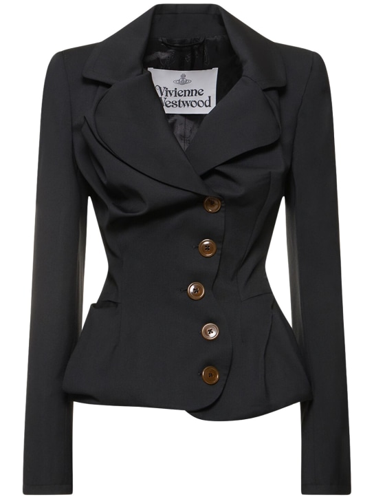 Drunken tailored wool serge jacket Vivienne Westwood Women
