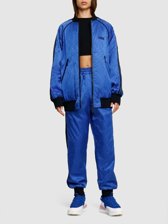 Moncler Genius: Moncler x adidas Seelos down jacket - Dark Blue - women_1 | Luisa Via Roma