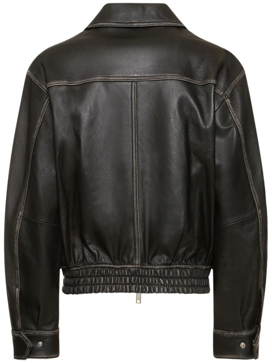 Dunst: Unisex lamb leather jacket - women_4 | Luisa Via Roma