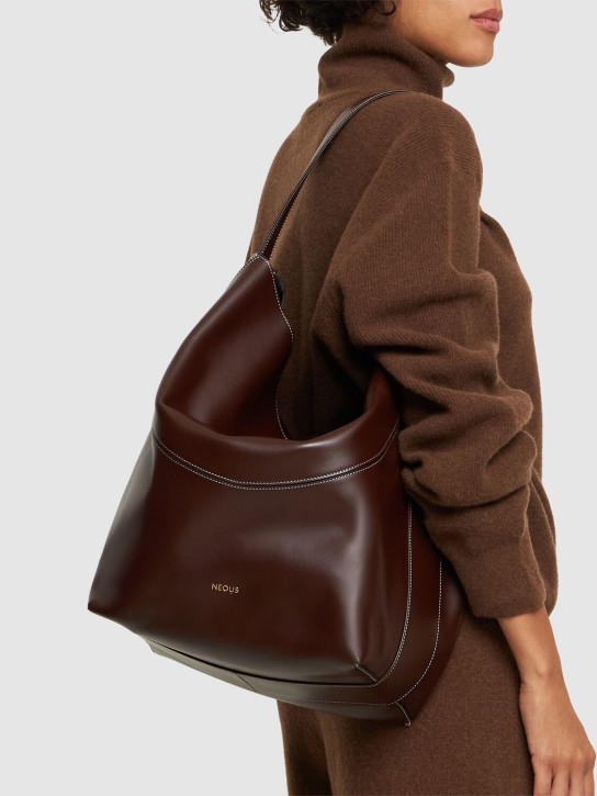 Neous: Pavo leather tote bag - women_1 | Luisa Via Roma