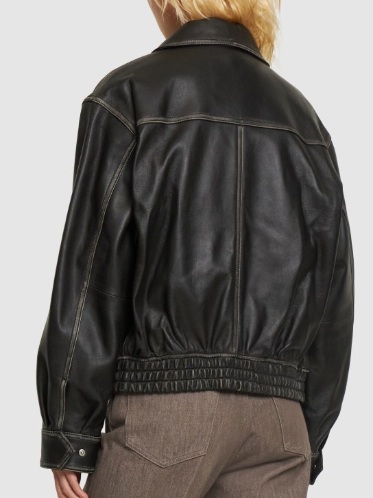 Dunst: Unisex lamb leather jacket - women_2 | Luisa Via Roma