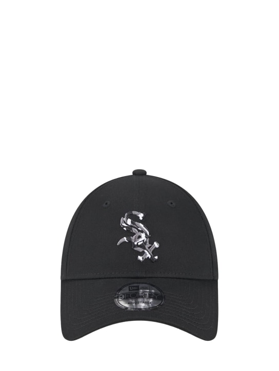 New Era: 9Forty Chicago White Sox infill logo hat - Black/Grey - women_0 | Luisa Via Roma