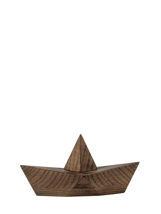 Boyhood: Admiral large oak figurine - Brown - ecraft_2 | Luisa Via Roma
