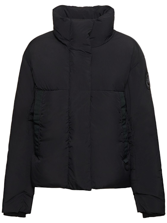 Canada Goose: Junction recycled tech down jacket - women_0 | Luisa Via Roma