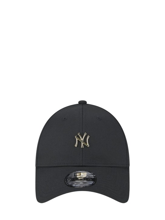 New Era: 9Forty NY Yankees棒球帽 - 黑色/金色 - men_0 | Luisa Via Roma