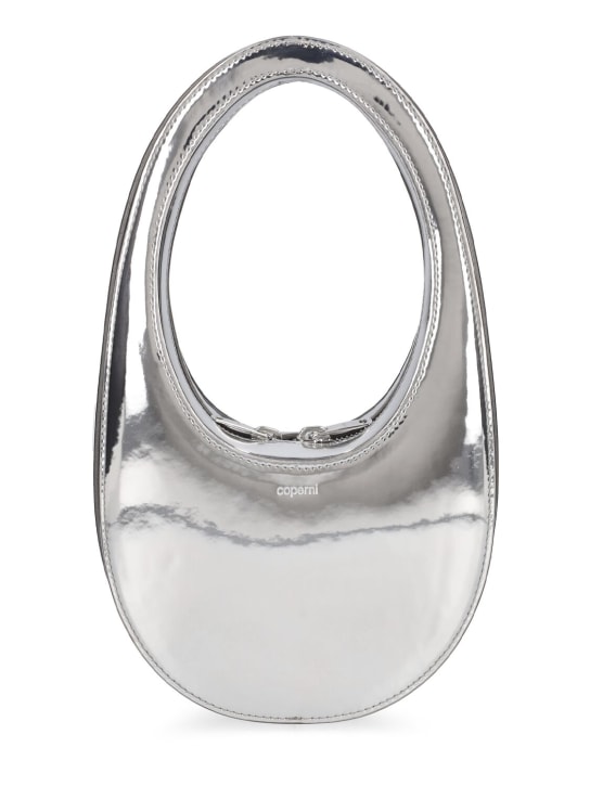 Coperni: Mini Swipe mirror top handle bag - women_0 | Luisa Via Roma