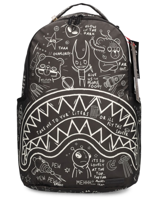 Printed canvas backpack - SPRAYGROUND - Boys