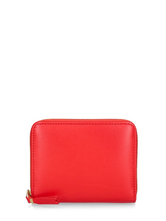 Comme des Garçons Wallet: Classic leather wallet - Orange - women_0 | Luisa Via Roma